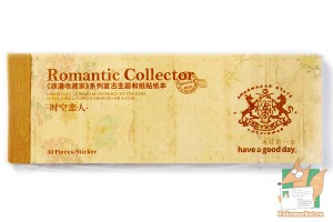 Набор книжка с винтажными наклейками