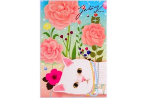 Почтовая открытка Jetoy Choo Choo Cats - 17