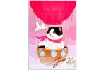 Почтовая открытка Jetoy Choo Choo Cats - 28