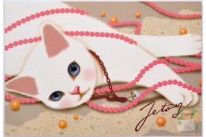 Почтовая открытка Jetoy Choo Choo Cats - 30