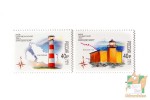 Почтовые марки: Териберский и Цыпнаволокский маяк