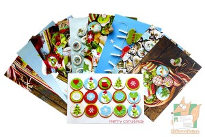 Набор из 10 открыток: Рождественские пряники