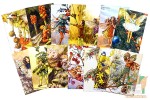 Набор из 14 открыток: Зимние феи Сесиль Мэри Баркер
