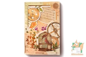 Набор из 26 фигурных открыток с рамками: Старые письма