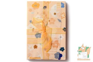 Набор из 30 открыток с ленточкой: Синяя птица и стихотворение