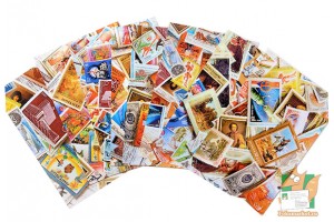 Набор из 8 открыток: Советские почтовые марки