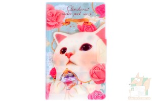 Наборы наклеек Jetoy - Кошка с кулоном