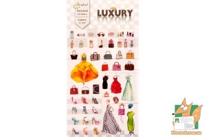 Набор наклеек: Роскошь