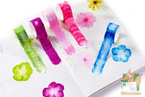 Набор из 80 стикеров: Лепестки