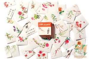 Набор из 40 наклеек: Красная ветвь