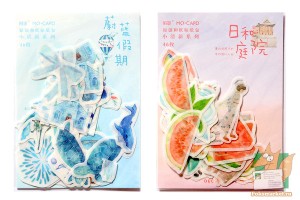 Наборы наклеек: Морской и Летний