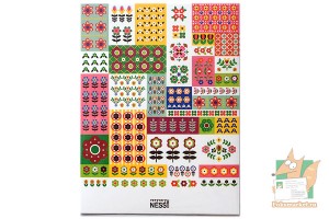 Наборы наклеек из 4 листов: Цветочное вдохновение