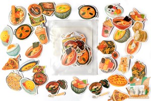 Набор наклеек Камио: Супчики