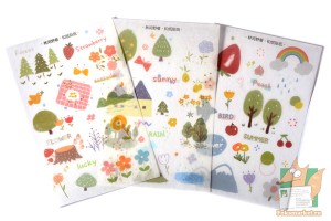 Наборы наклеек: Летняя природа