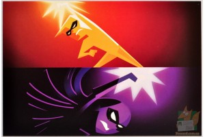 Открытки студии Pixar: The Incredibles