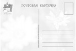 Открытка: Ромашки и бабочка