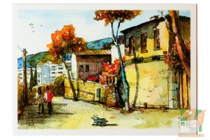 Открытка: Улица в Балаклаве