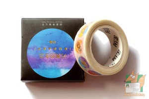 Скотч 15мм*7м в коробочке: Прописные буквы