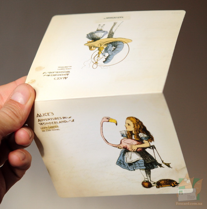 Конверт и открытка Алиса