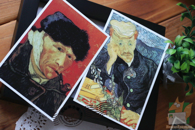 Набор почтовых открыток с художником Ван Гогом
