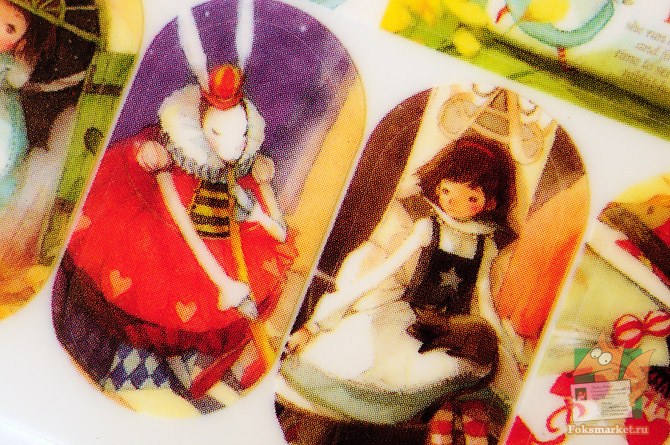 Наклейки Алиса в стране чудес