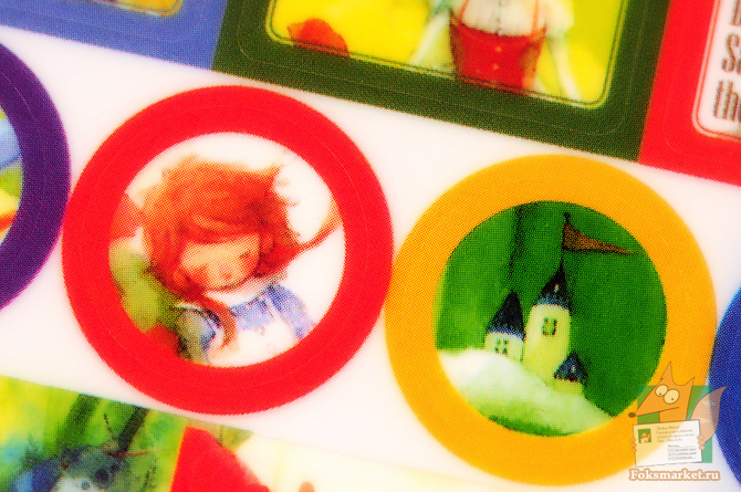 Наклейки волшебник из страны Оз