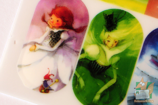 Наклейки волшебник из страны Оз