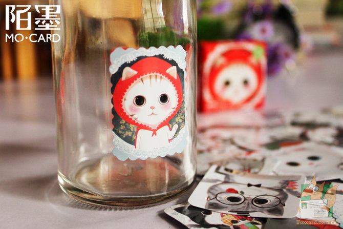 Наклейки стикеры с кошками для посткроссинга