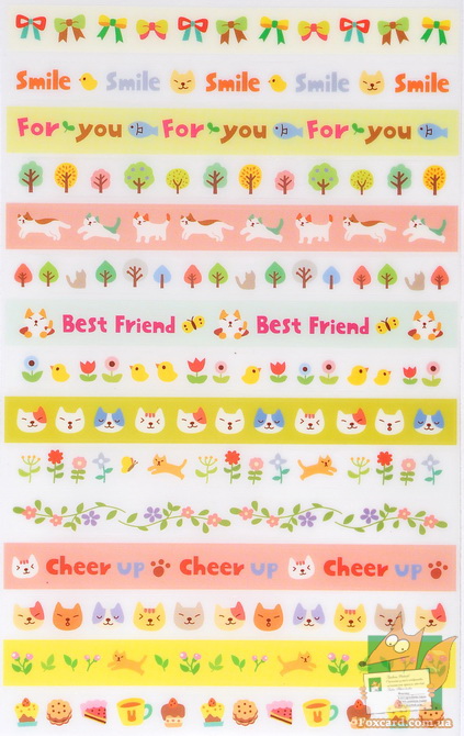 Наклейки, стикеры с кошками