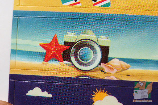 наклейки море