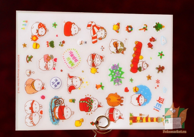 Наклейки Molang