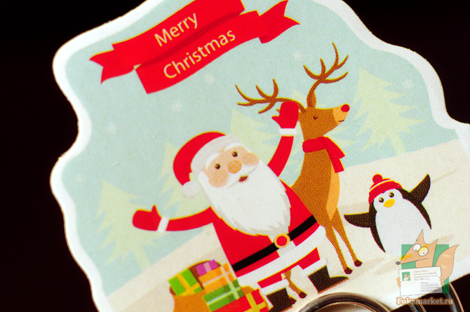 наклейки санта