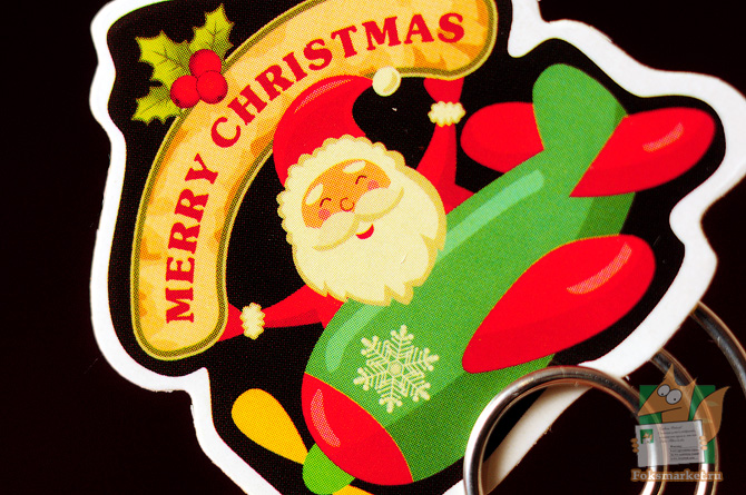 наклейки санта