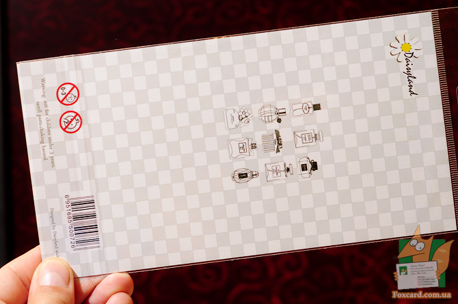 Набор наклеек с роскошью