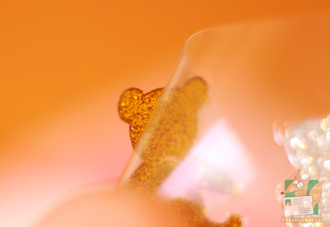 Наклейки розовые животные со стразами