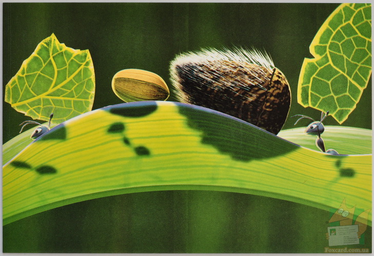 Жизнь жуков  - почтовые открытки студии Pixar